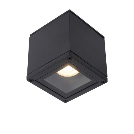 Lucide 22963/01/30 AVEN - Reflektor sufitowy łazienkowy - 1xGU10 - IP65 - Czarny