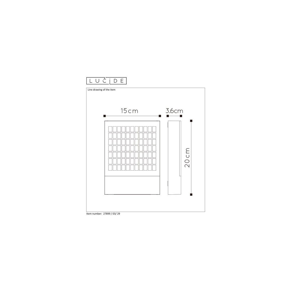 Lucide DIGIT 27899/03/29