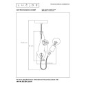 Lucide 10402/01/30 EXTRAVAGANZA CHIMP - Lampa wisząca - 17.6 cm - 1xE27 - Czarny