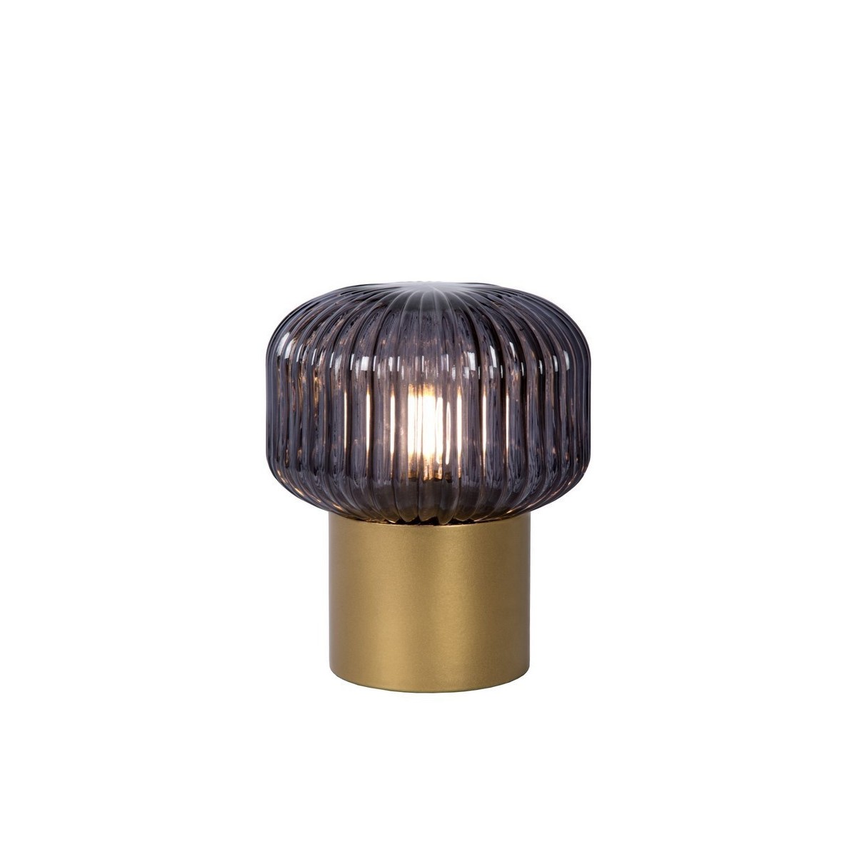 Lucide 78595/01/02 JANY - Lampa stołowa - 16 cm - 1xE14 - Matowe złoto - Mosiądz