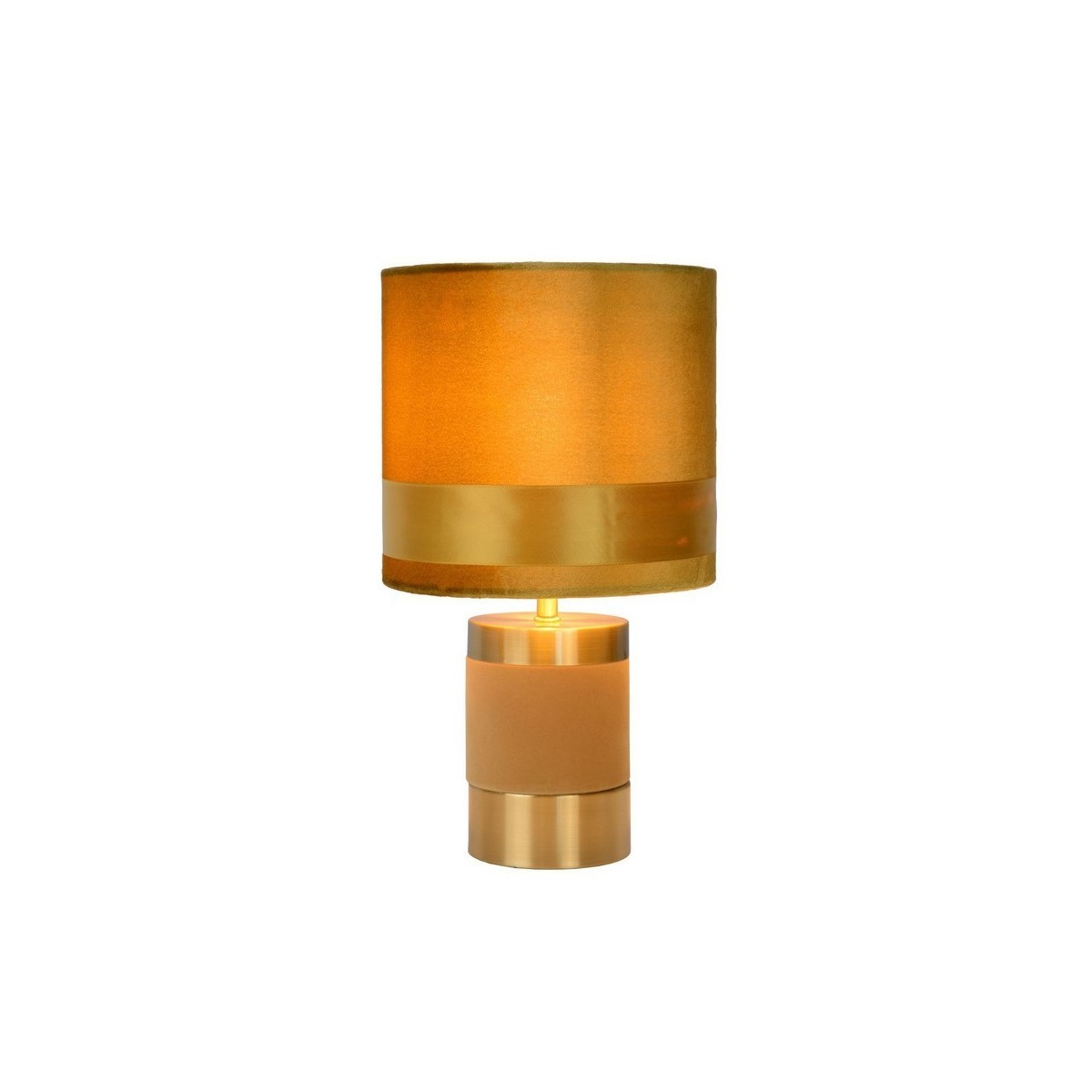 Lucide 10500/81/34 EXTRAVAGANZA FRIZZLE - Lampa stołowa - 18 cm - 1xE14 - Żółta