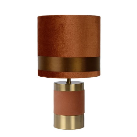 Lucide 10500/81/43 EXTRAVAGANZA FRIZZLE - Lampa stołowa - 18 cm - 1xE14 - Brązowa