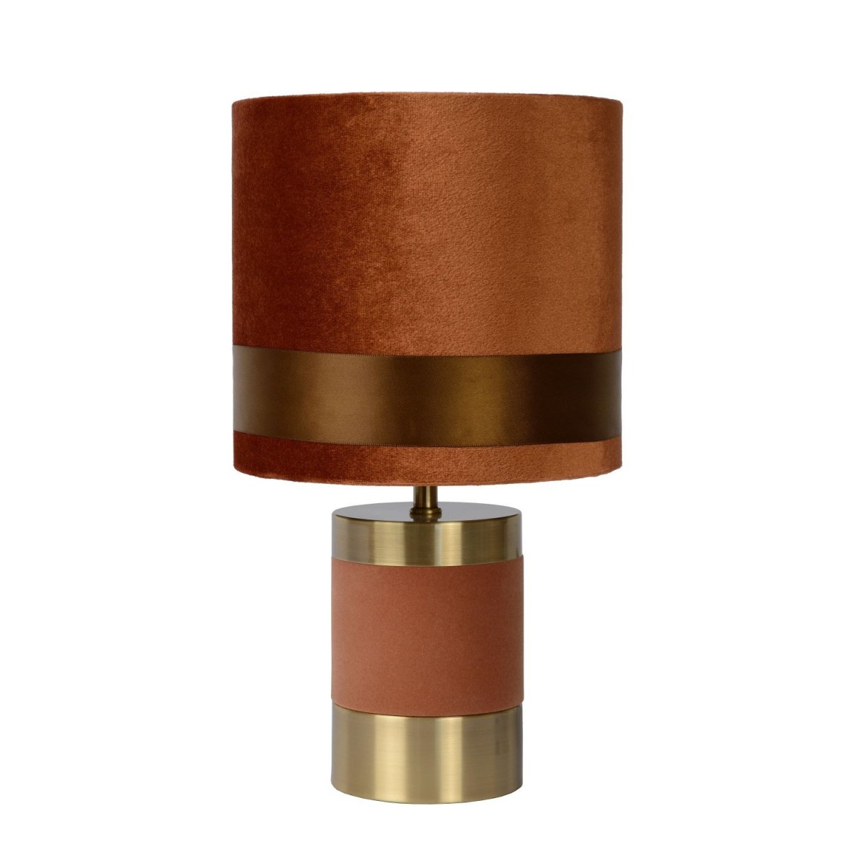 Lucide 10500/81/43 EXTRAVAGANZA FRIZZLE - Lampa stołowa - 18 cm - 1xE14 - Brązowa