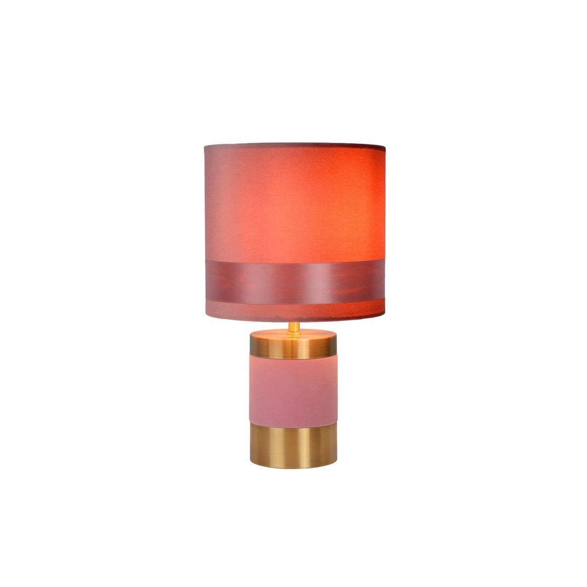 Lucide 10500/81/66 EXTRAVAGANZA FRIZZLE - Lampa stołowa - 18 cm - 1xE14 - Różowa