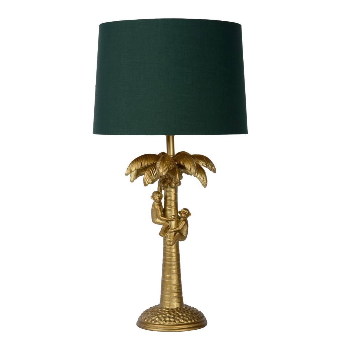 Lucide 10505/81/02 EXTRAVAGANZA COCONUT - Lampa stołowa - 30.5 cm - 1xE27 - Matowe złoto - Mosiądz