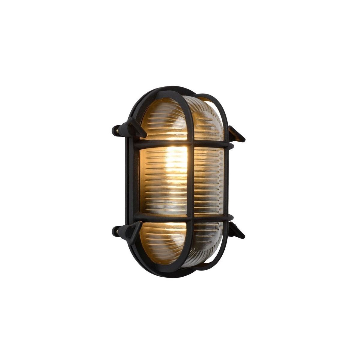 Lucide 11891/20/30 DUDLEY - Kinkiet do wewnątrz i na zewnątrz - 1xE27 - IP65 - Czarny