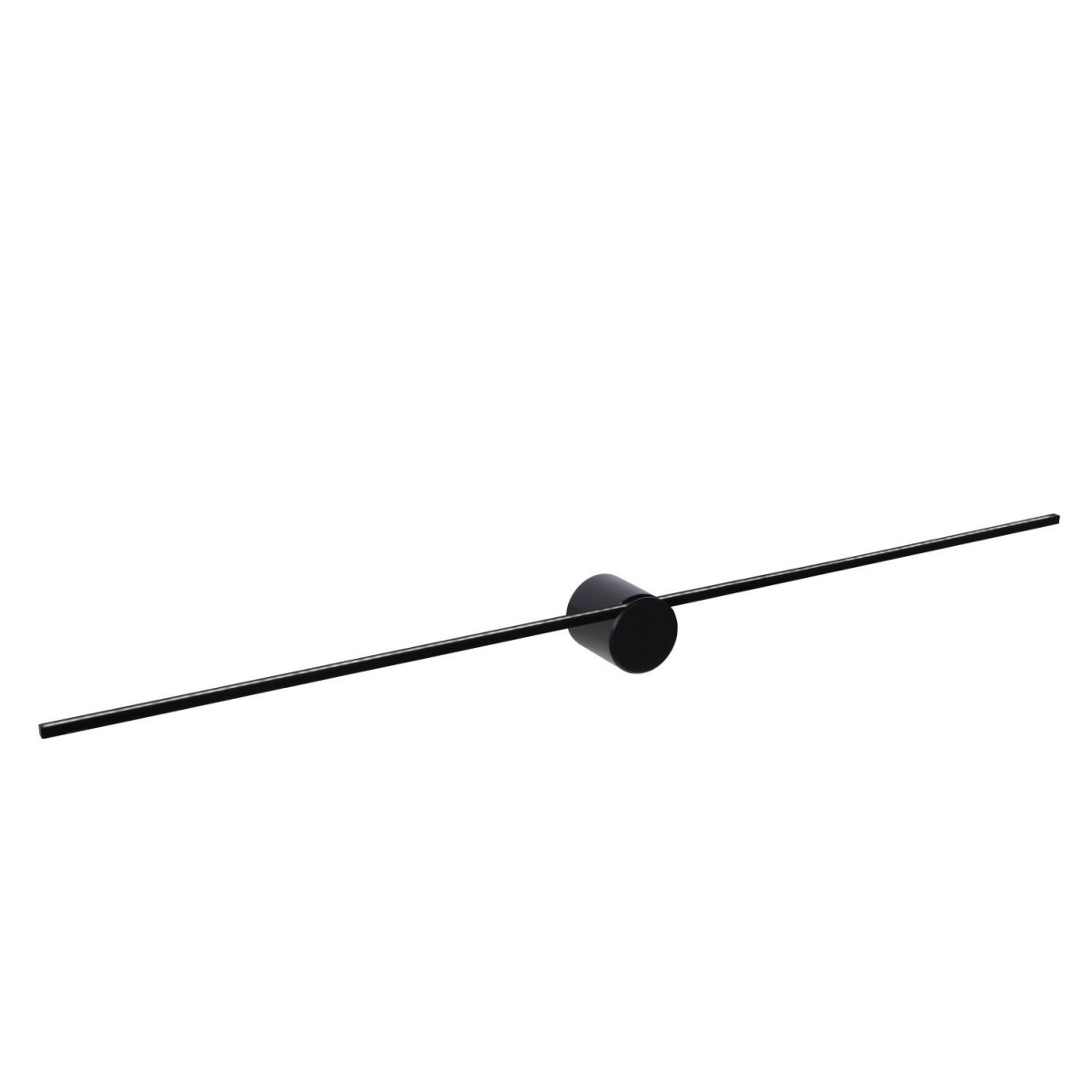 Lucide 12201/90/30 MIZAR - Kinkiet łazienkowy - LED - 1x11W 2700K - IP44 - Czarny