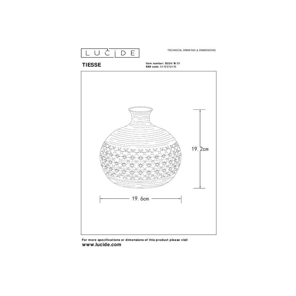 Lucide TIESSE 13534/19/31