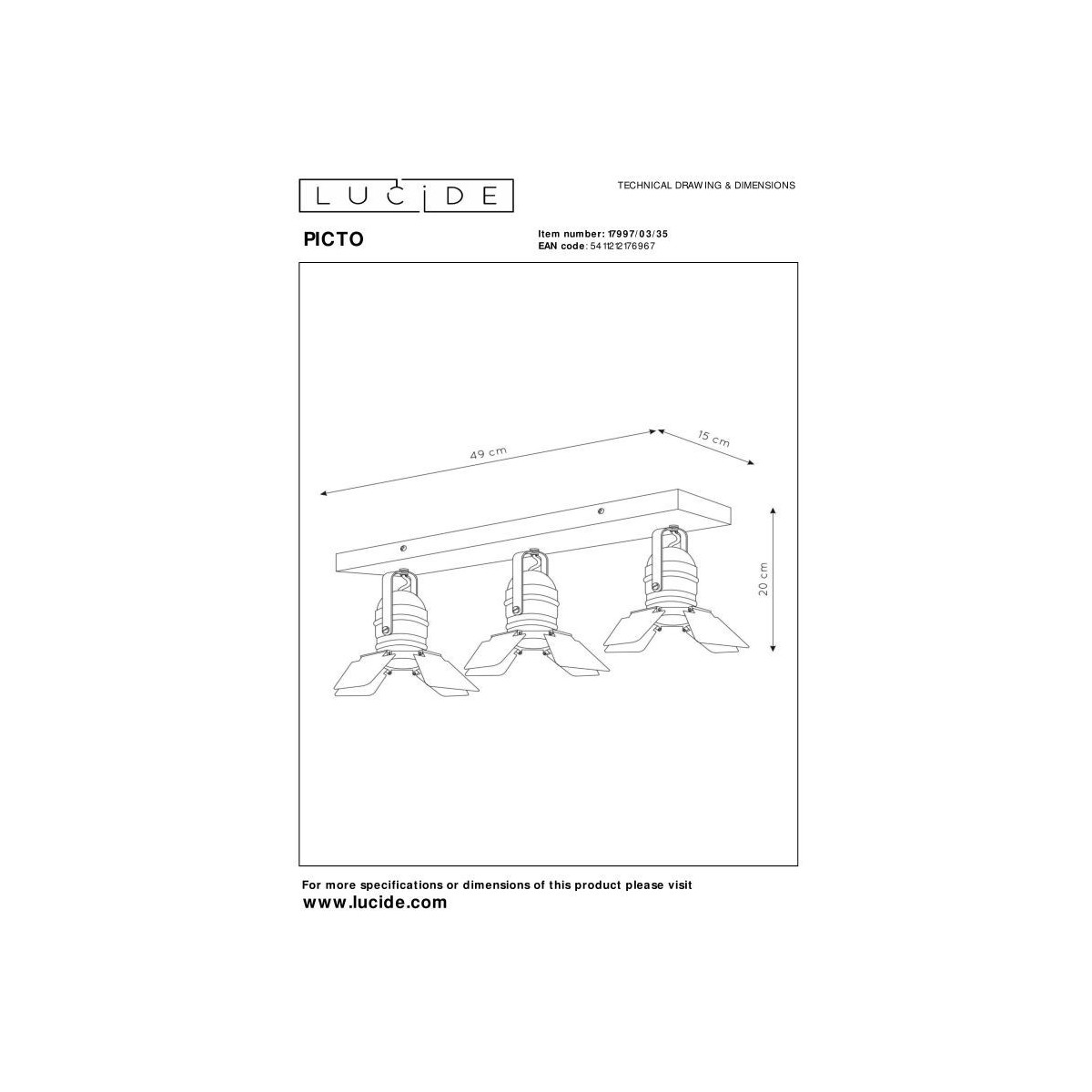 Lucide PICTO 17997/03/35