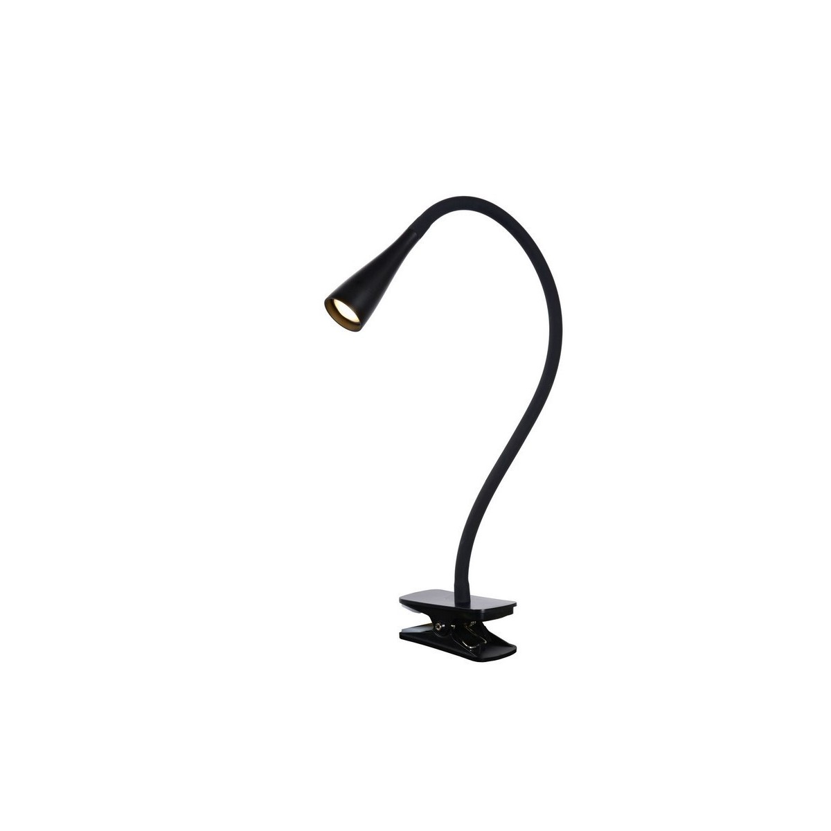 Lucide 18256/03/30 ZOZY - Lampa zaciskowa - LED 3 StepDim - 1x4W 3000K - Czarna