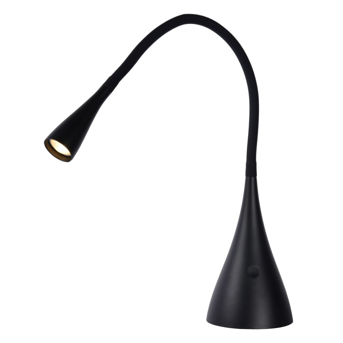 Lucide 18656/03/30 ZOZY - Lampa biurkowa - LED 3-stopniowa regulacja przyciemniania - 1x4W 3000K - Czarna