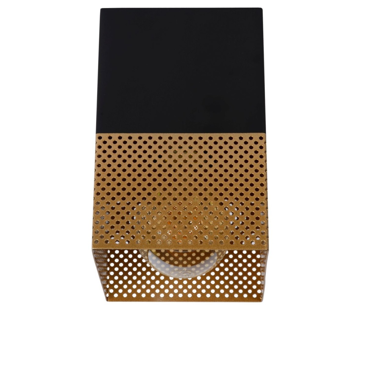 Lucide 21123/01/02 RENATE - Lampa sufitowa wpuszczana - 1xE27 - Matowe złoto - Mosiądz