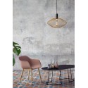Lucide 21423/45/02 MESH - Lampa wisząca - 45 cm - 1xE27 - Matowe złoto - Mosiądz