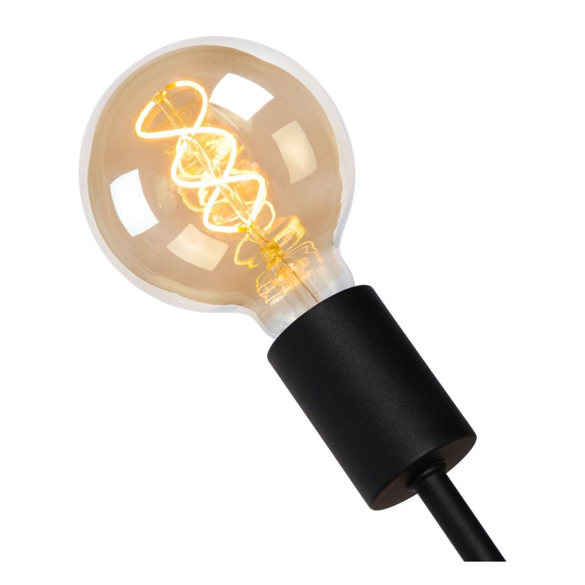 Lucide 21424/06/30 LESTER - Lampa wisząca - 6xE27 - Czarna