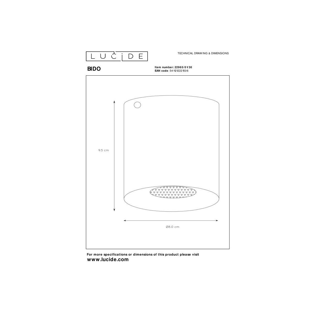 Lucide BODIBIS 22965/01/30