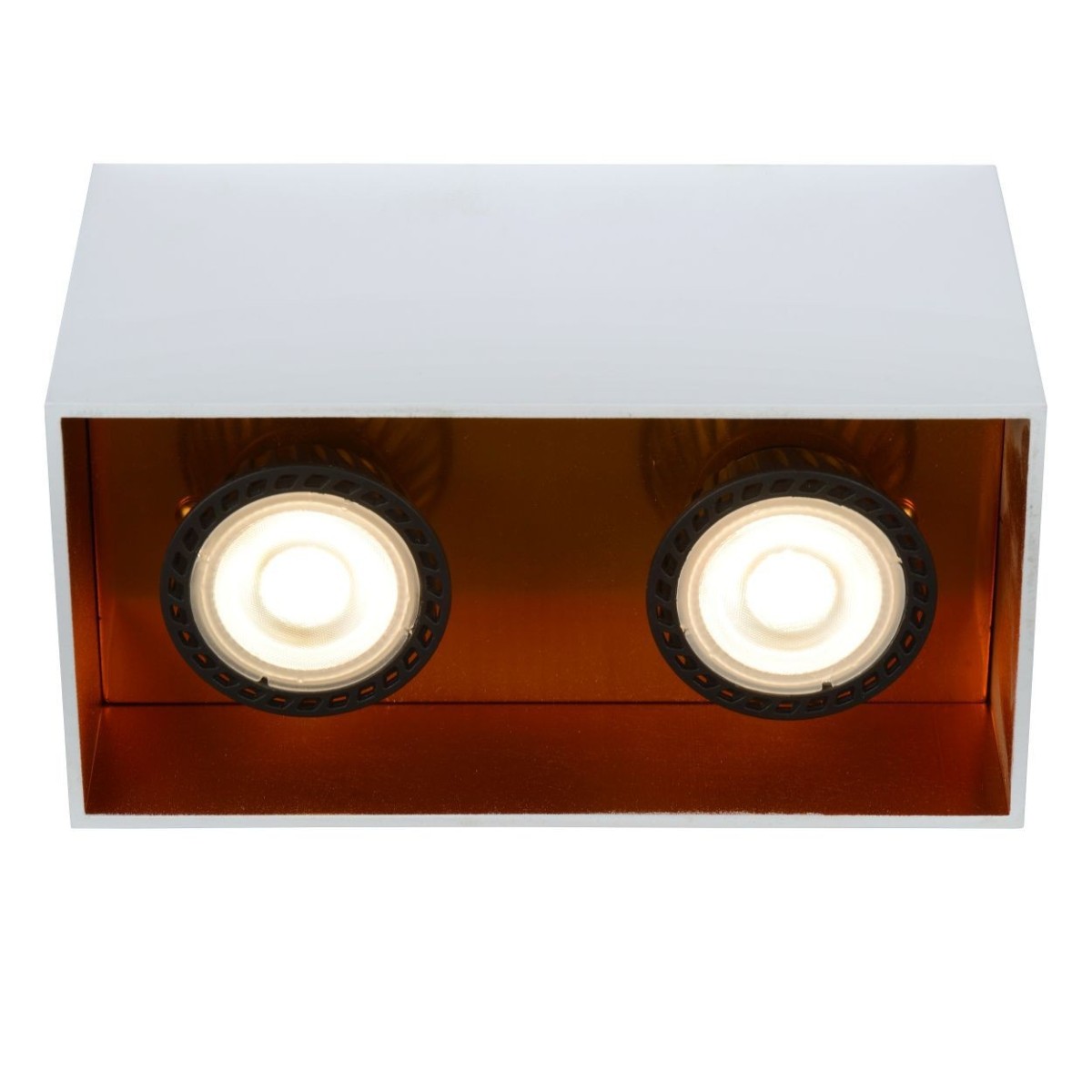 Lucide 22966/02/31 BIDO - Reflektor sufitowy - 2xGU10 - Biały