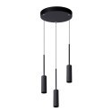 Lucide 24401/21/30 TUBULE - Lampa wisząca - 26 cm - LED - 3x7W 2700K - Czarny