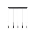 Lucide 24401/35/30 TUBULE - Lampa wisząca - LED - 5x7W 2700K - Czarna