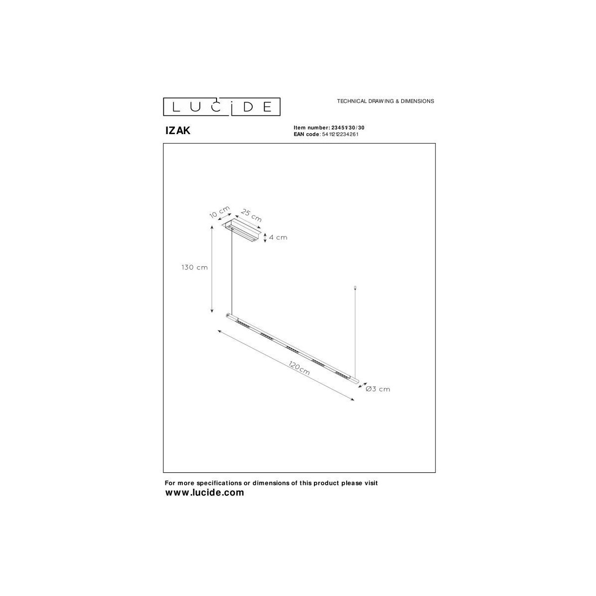 Lucide IZAK 23451/30/30