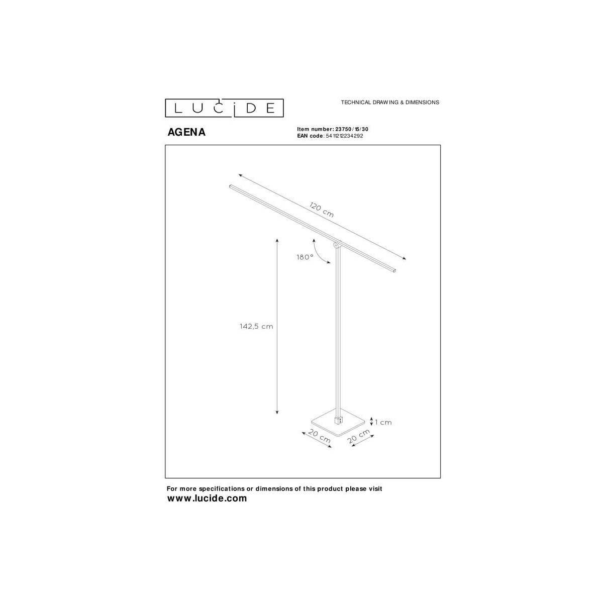 Lucide AGENA 23750/15/30