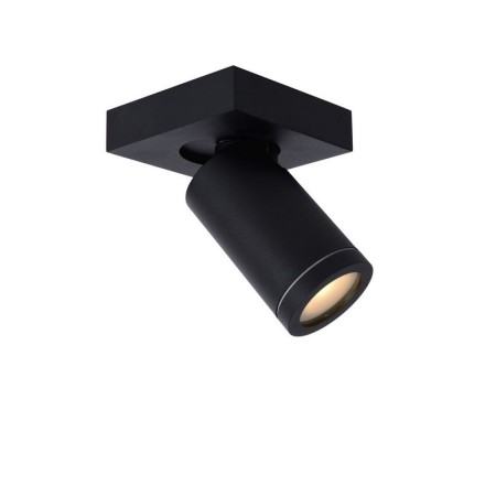 Lucide 09930/05/30 TAYLOR - Reflektor sufitowy łazienkowy - LED Ściemnialny do ciepłego - GU10 - 1x5W 2200K-3000K - IP44 - Cz…