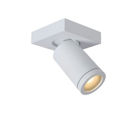 Lucide 09930/05/31 TAYLOR - Reflektor sufitowy do łazienki - LED Ściemnialny do ciepłego - GU10 - 1x5W 2200K-3000K - IP44 - B…