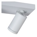 Lucide 09930/10/31 TAYLOR - Reflektor sufitowy do łazienki - LED Ściemnialny do ciepłego - GU10 - 2x5W 2200K-3000K - IP44 - B…