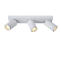 Lucide 09930/15/31 TAYLOR - Reflektor sufitowy do łazienki - LED Ściemnialny do ciepłego - GU10 - 3x5W 2200K-3000K - IP44 - B…