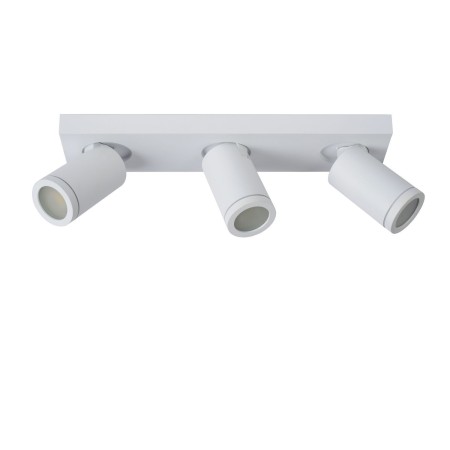 Lucide 09930/15/31 TAYLOR - Reflektor sufitowy do łazienki - LED Ściemnialny do ciepłego - GU10 - 3x5W 2200K-3000K - IP44 - B…