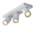 Lucide 09930/15/31 TAYLOR - Reflektor sufitowy do łazienki - LED Ściemnialny do ciepłego - GU10 - 3x5W 2200K-3000K - IP44 - B…