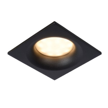 Lucide 09924/01/30 ZIVA - Reflektor wpuszczany łazienkowy - 1xGU10 - IP44 - Czarny