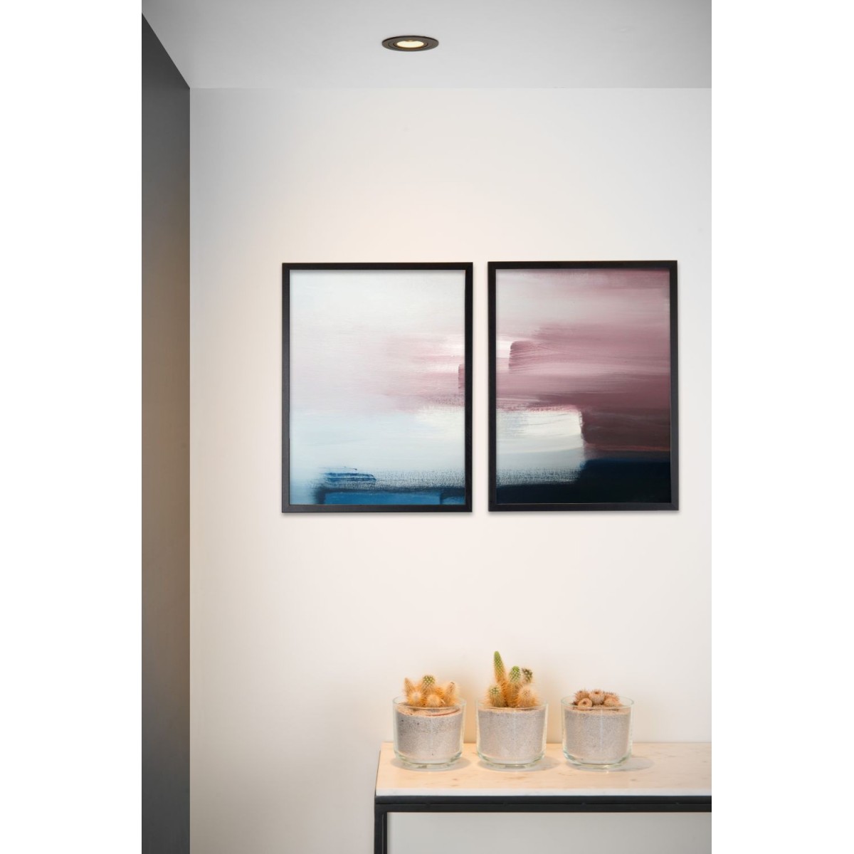 Lucide 22954/01/30 TUBE - Reflektor wpuszczany - 9.2 cm - 1xGU10 - Czarny