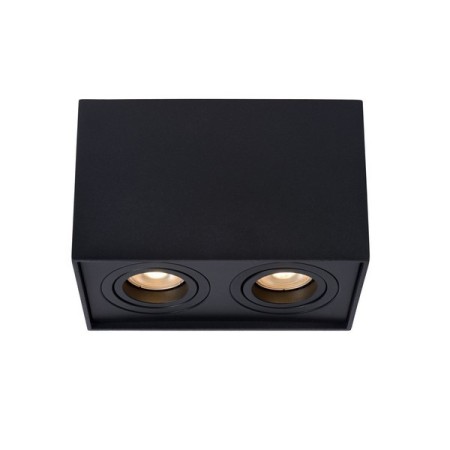 Lucide 22953/02/30 TUBE - Reflektor sufitowy - 2xGU10 - Czarny