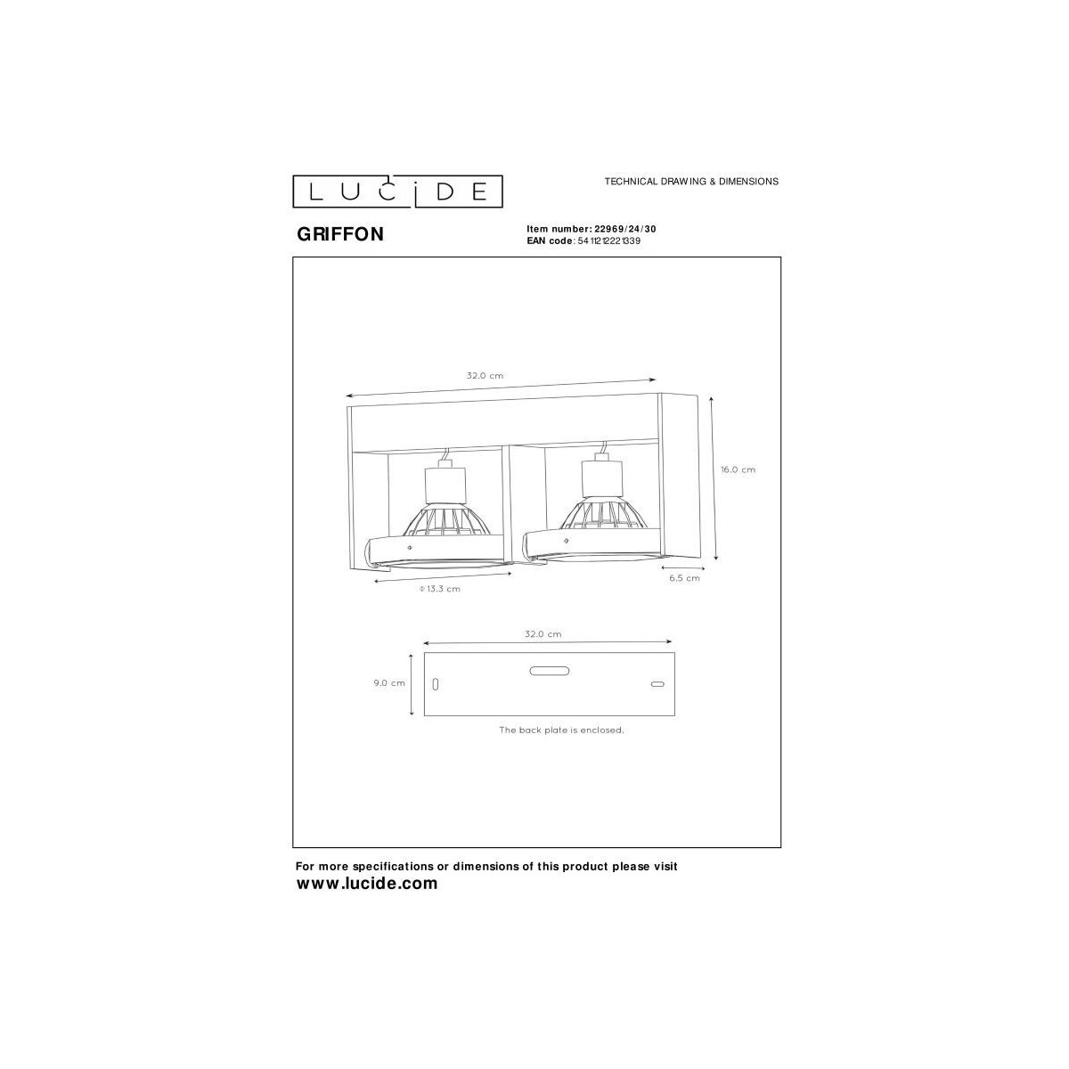 Lucide GRIFFON 22969/24/30
