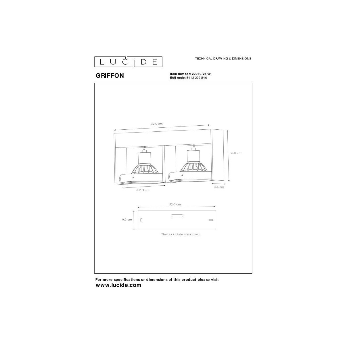 Lucide GRIFFON 22969/24/31