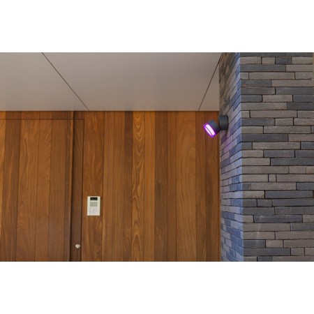 DROPSI Lampa ścienna LUTEC connect LED 2700K - 6500K + RGB Ciemnoszary