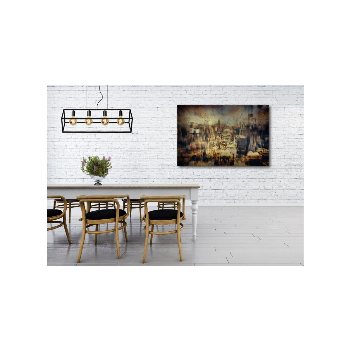 Lucide 00425/04/30 FABIAN - Lampa wisząca - 4xE27 - Czarna