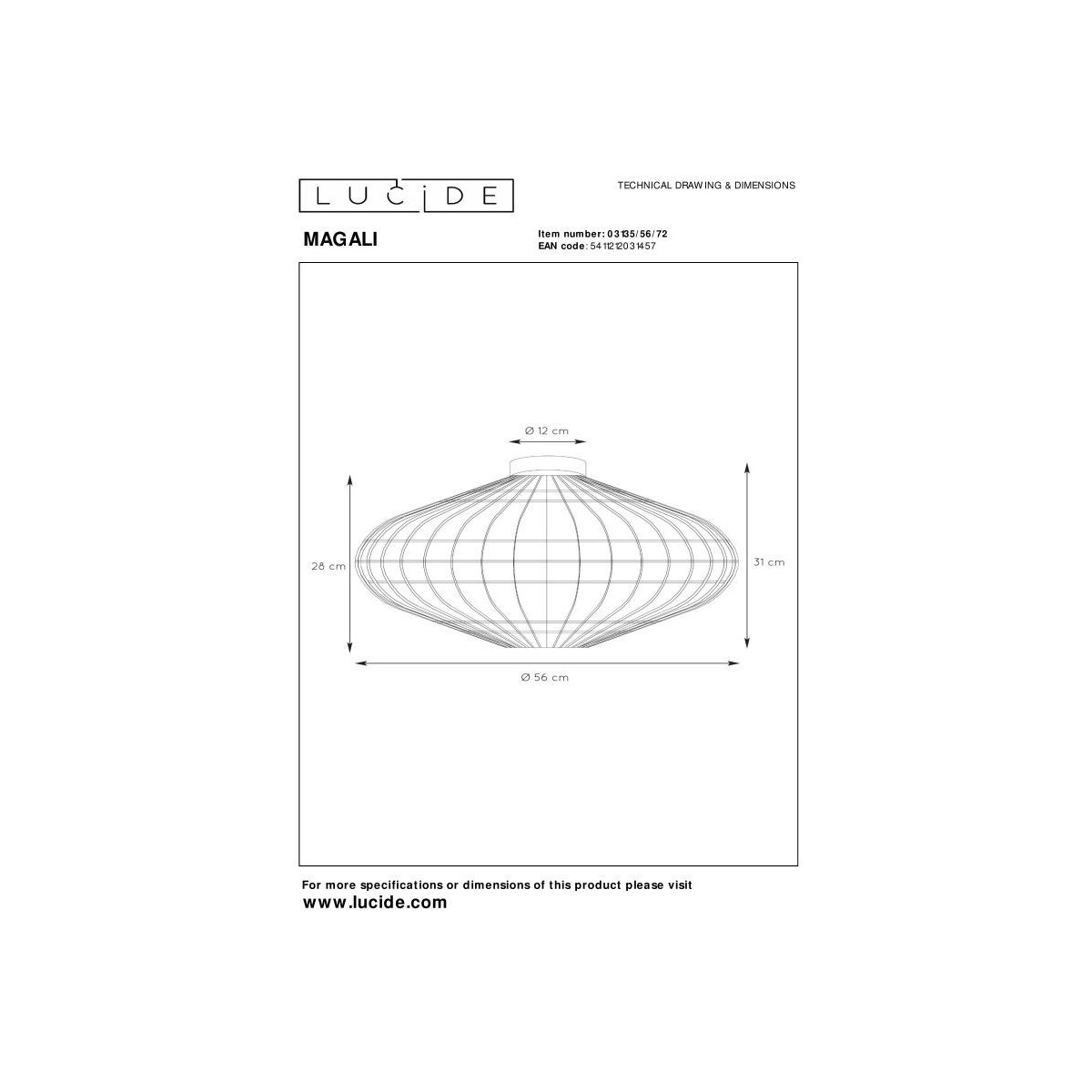 Lucide MAGALI 03135/56/72