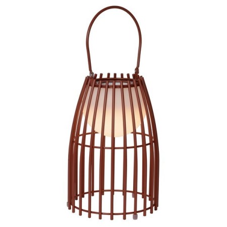 Lucide 06801/01/97 FJARA - Lampa stołowa akumulatorowa do wewnątrz i na zewnątrz - Akumulator - 17.5 cm - LED 3-stopniowa reg…