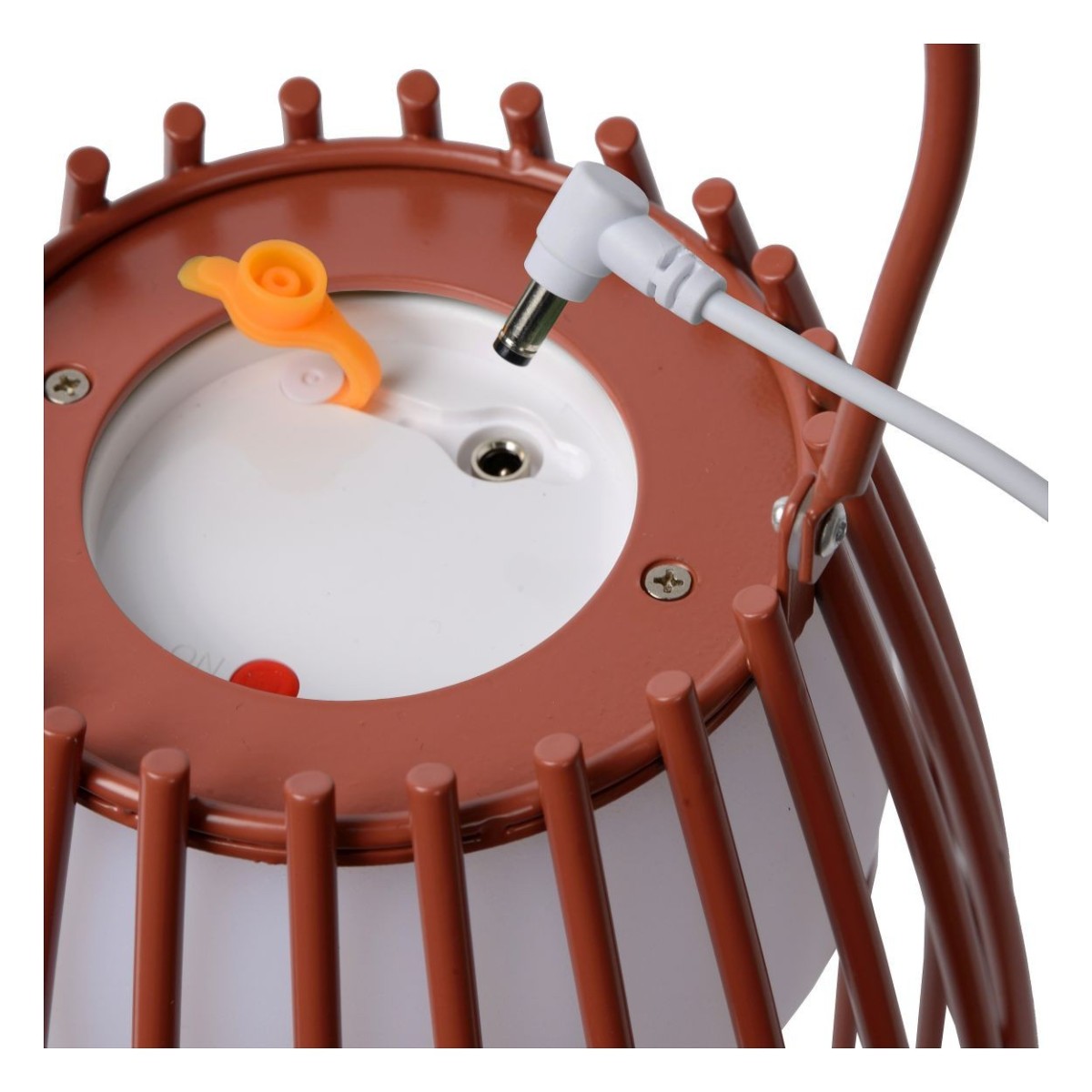 Lucide 06801/01/97 FJARA - Lampa stołowa akumulatorowa do wewnątrz i na zewnątrz - Akumulator - 17.5 cm - LED 3-stopniowa reg…