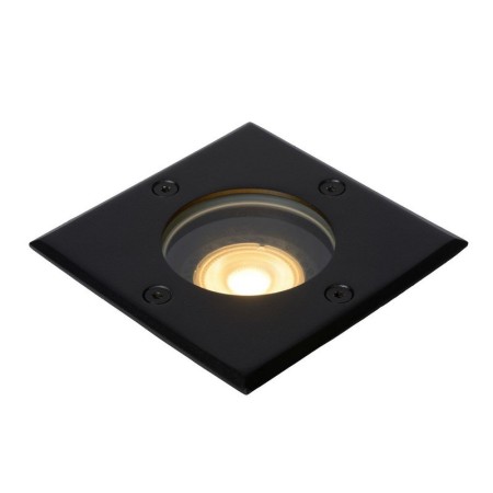 Lucide 11800/01/30 BILTIN - Lampa tarasowa do wewnątrz i na zewnątrz - 1xGU10 - IP67 - Czarna