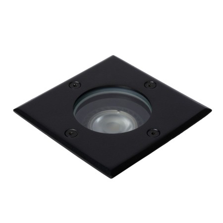Lucide 11800/01/30 BILTIN - Lampa tarasowa do wewnątrz i na zewnątrz - 1xGU10 - IP67 - Czarna