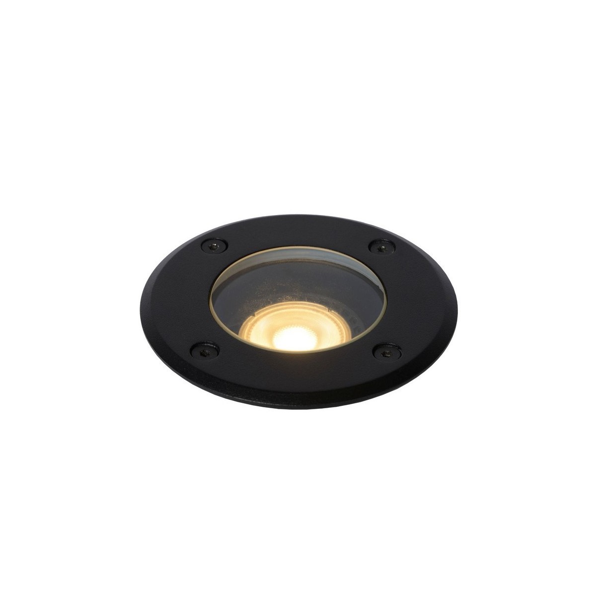 Lucide 11801/01/30 BILTIN - Lampa tarasowa do wewnątrz i na zewnątrz - 10.8 cm - 1xGU10 - IP67 - Czarna