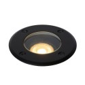Lucide 11801/01/30 BILTIN - Lampa tarasowa do wewnątrz i na zewnątrz - 10.8 cm - 1xGU10 - IP67 - Czarna