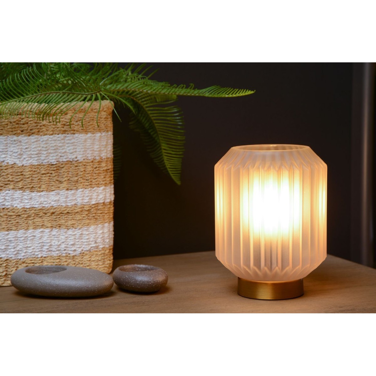 Lucide 45595/01/31 SUENO - Lampa stołowa - 13 cm - 1xE14 - Biała