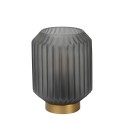 Lucide 45595/01/51 SUENO - Lampa stołowa - 13 cm - 1xE14 - Szara