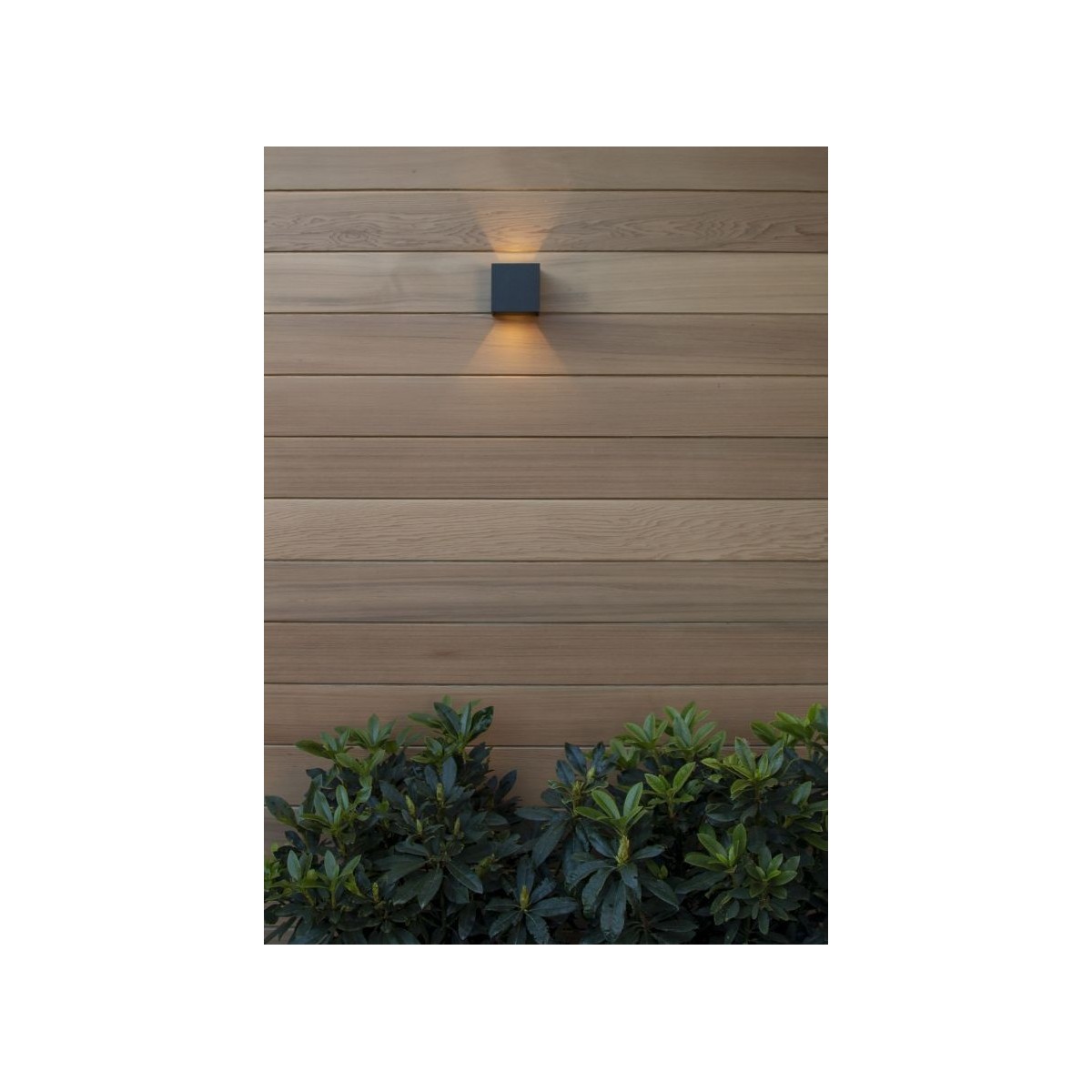 Lucide 69200/06/30 AXI - Reflektor ścienny - Kinkiet łazienkowy - LED - 2x7W 2700K - IP54 - Regulowany kąt świecenia - Czarny