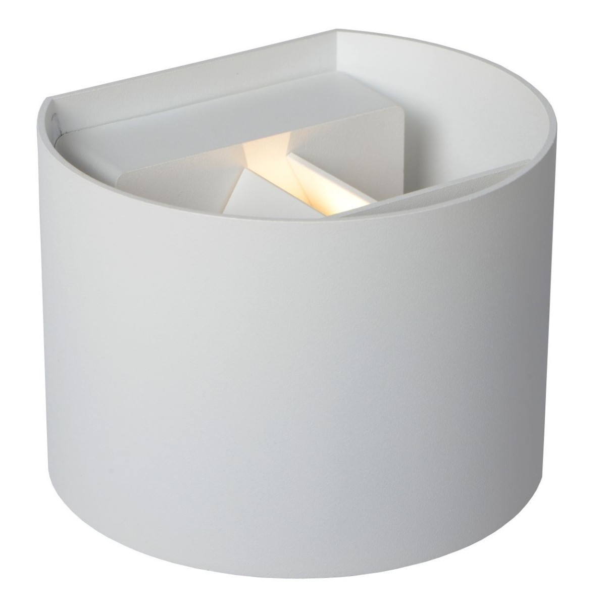 Lucide 69201/06/31 AXI - Reflektor ścienny - Kinkiet łazienkowy - LED - 2x3.5W 2700K - IP54 - Regulowany kąt świecenia - Biał…