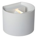 Lucide 69201/06/31 AXI - Reflektor ścienny - Kinkiet łazienkowy - LED - 2x3.5W 2700K - IP54 - Regulowany kąt świecenia - Biał…
