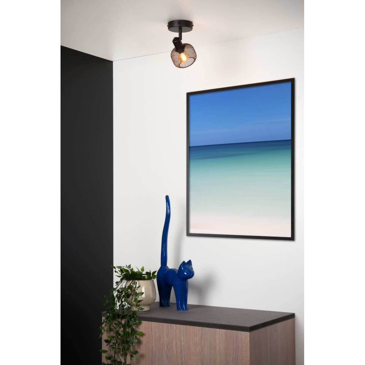 Lucide 77978/01/30 MAREN - Reflektor sufitowy - 1xE14 - Czarny